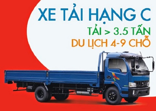 Bằng C lái xe gì 1